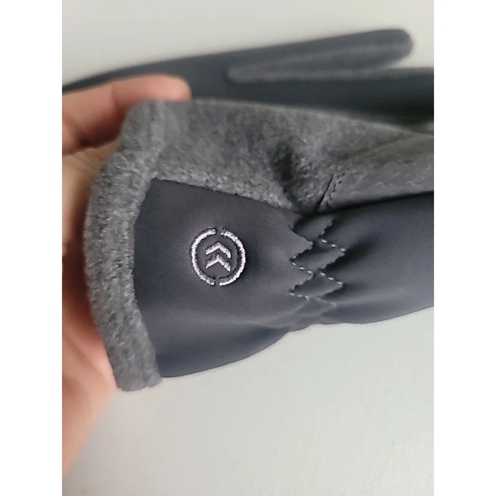 Isotoner Grey Ladies Gloves - Picture 6 of 8